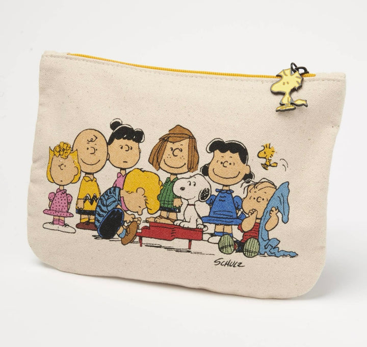 Peanuts Gang and Snoopy House Pouch