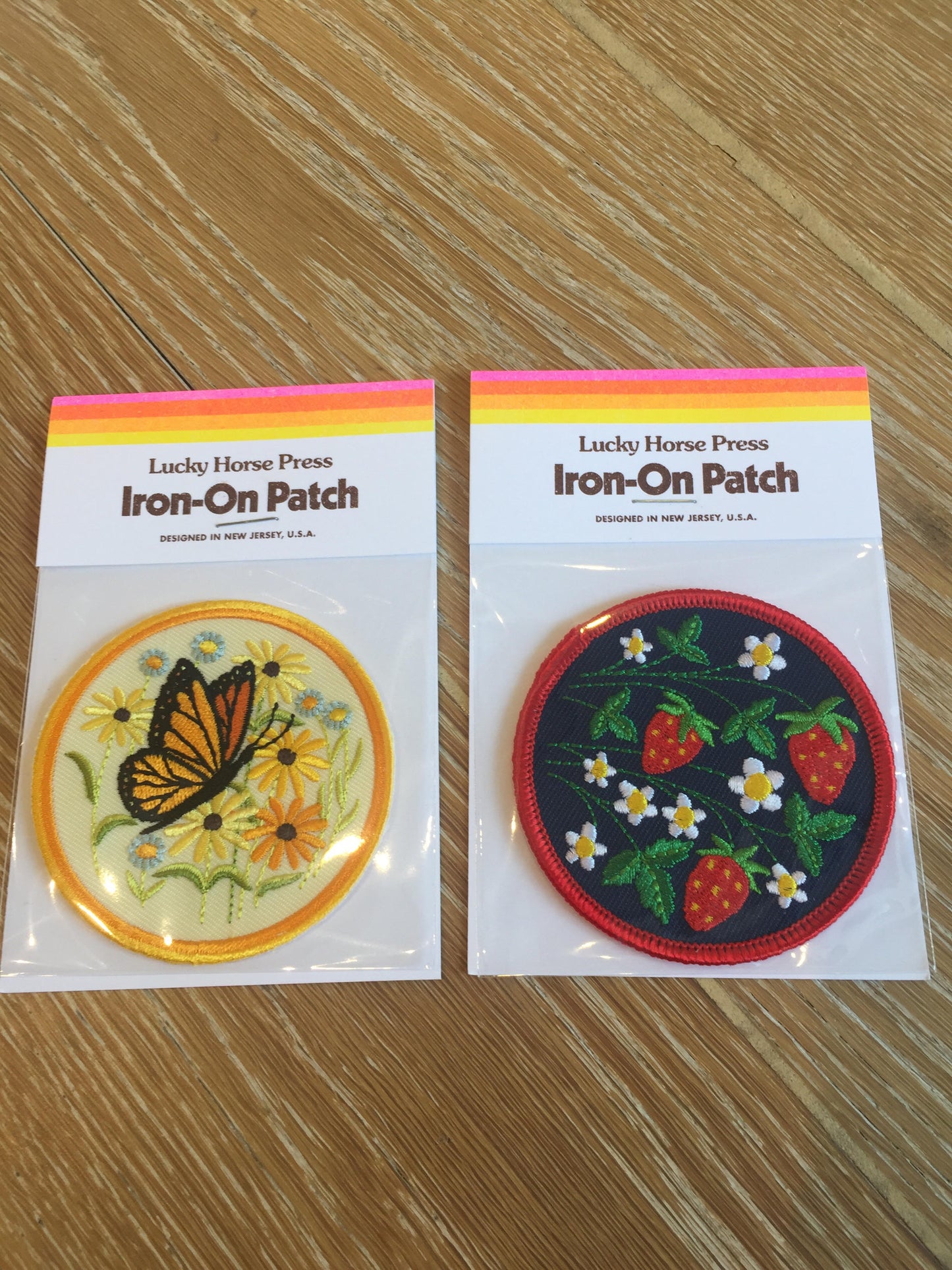 Lucky Horse Iron On Patches