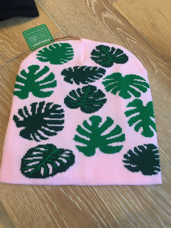 Pixelknit beanies
