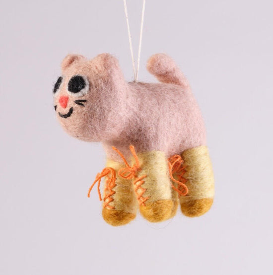 Wrap Felt ornaments