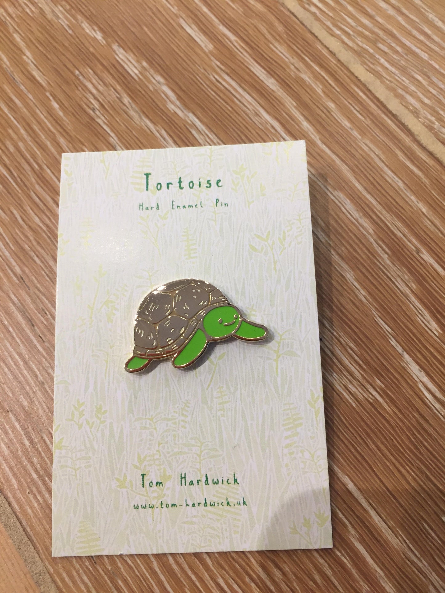 Tortoise Enamel Pin