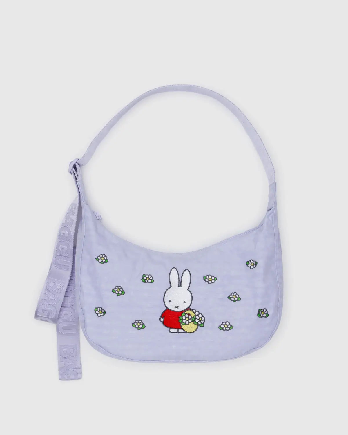 Medium Nylon Crescent Bag
