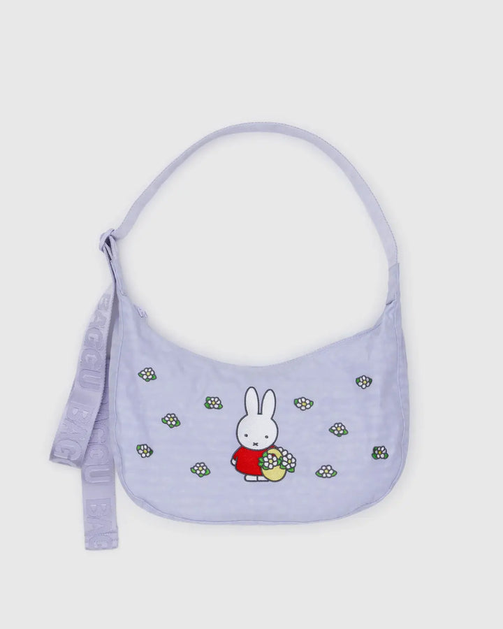 Medium Nylon Crescent Bag