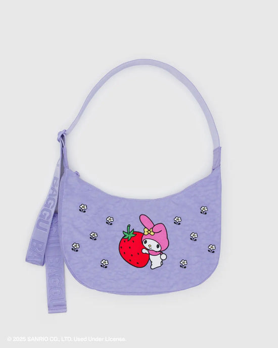 Medium Nylon Crescent Bag