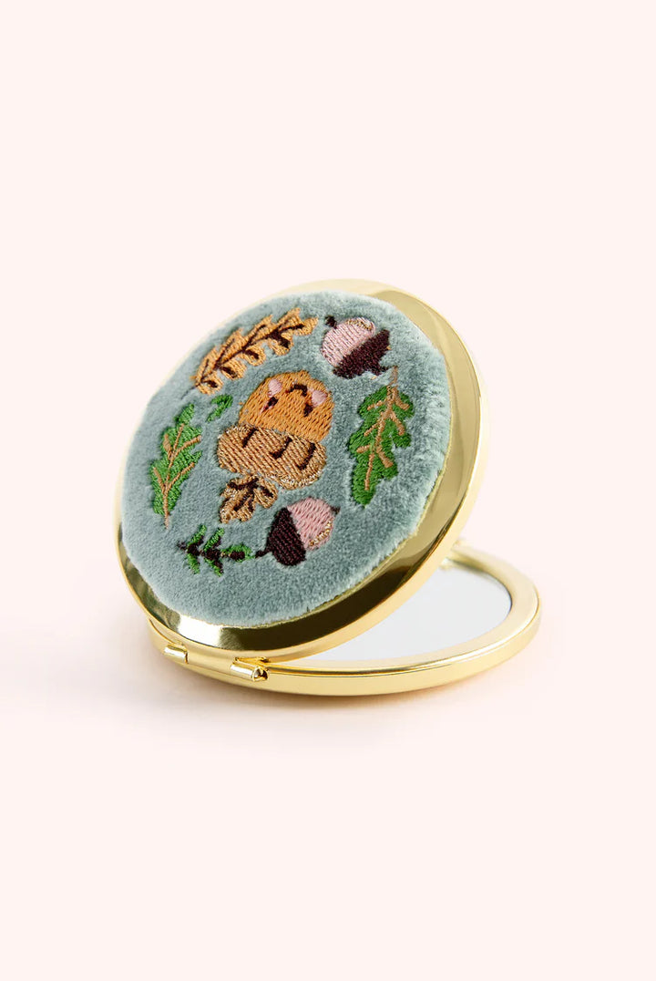 Embroidered Mirror