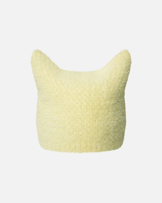 Faux Fur Pointed Beanie