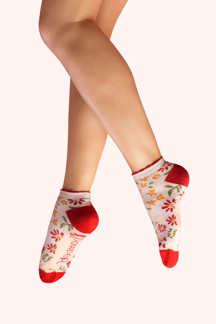 Powder Trainer Socks