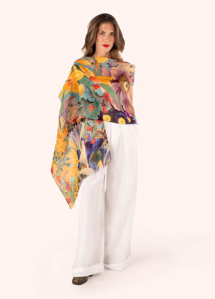 Powder Linen Cotton Scarves
