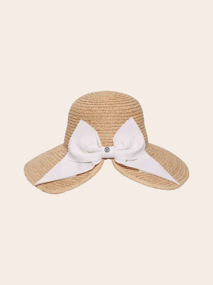 Straw Hat with Bow
