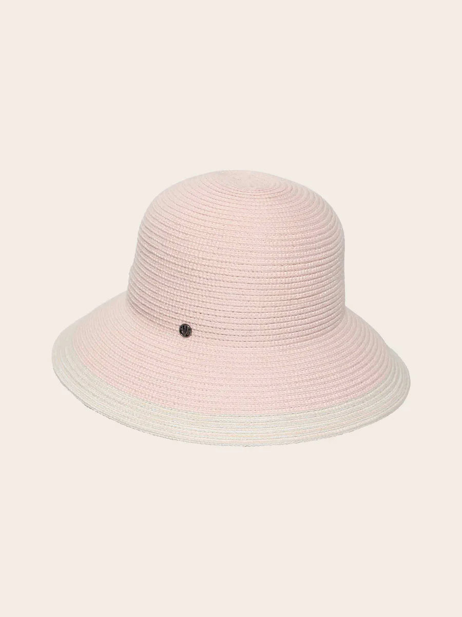Small Cloche with Contrasting Brim