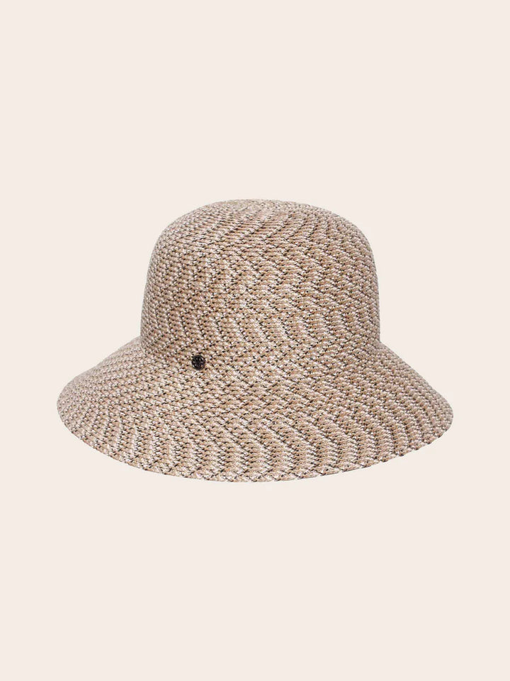 Patterned Cloche Hat