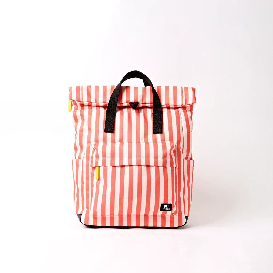 Canfield B Medium Coral Stripe