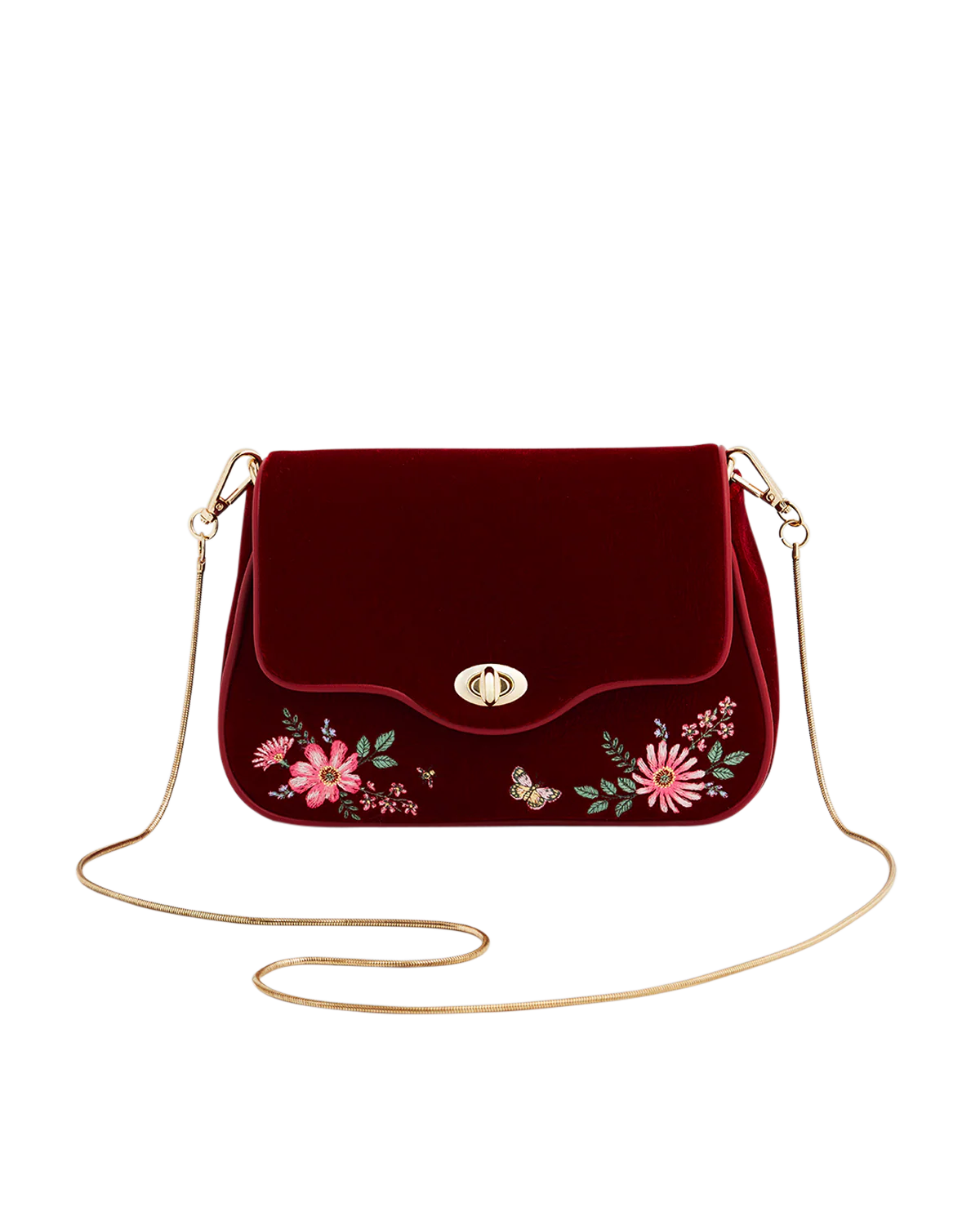 Mary Floral Embroidered Bag