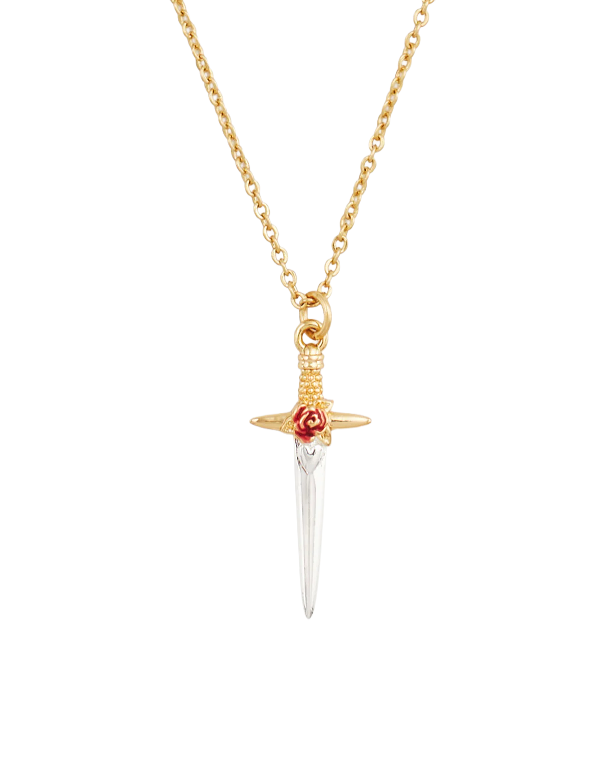 Fable Rose Dagger Necklace