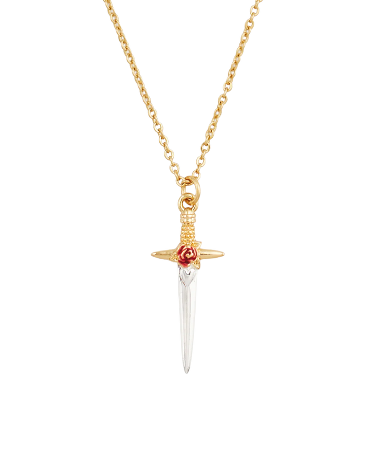 Fable Rose Dagger Necklace