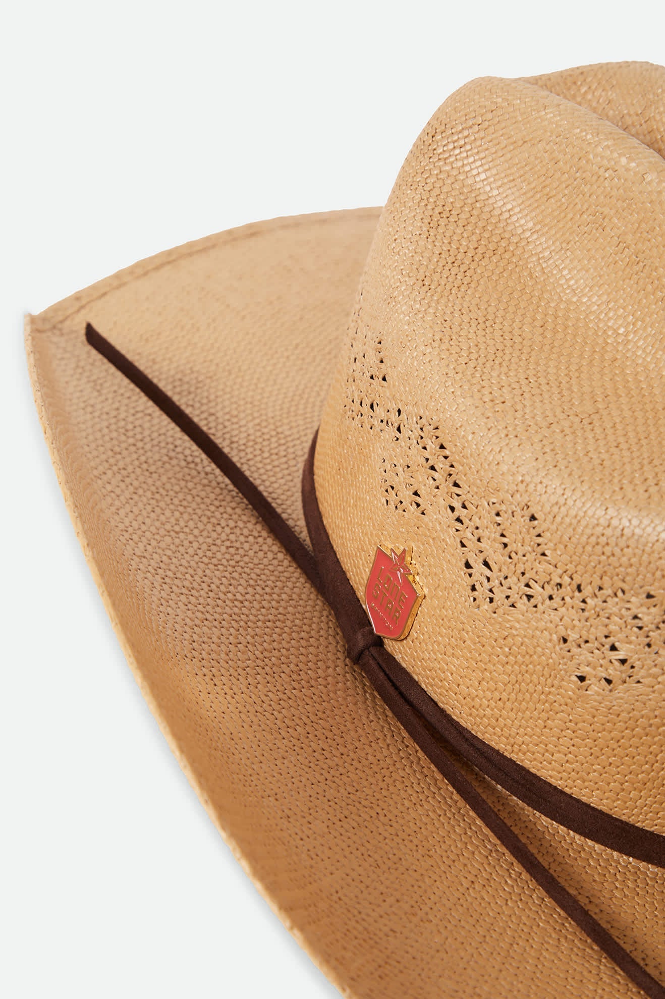Lone Star Straw Cowboy Hat Texas Gold