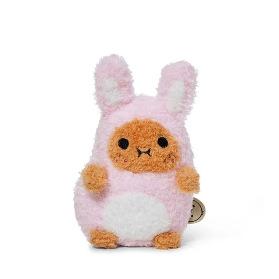 Rabbit Pink Ricespud Mini Sitting Plush Toy