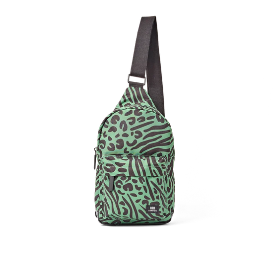 Willesden B Sling Bag Mixed Animal Artichoke