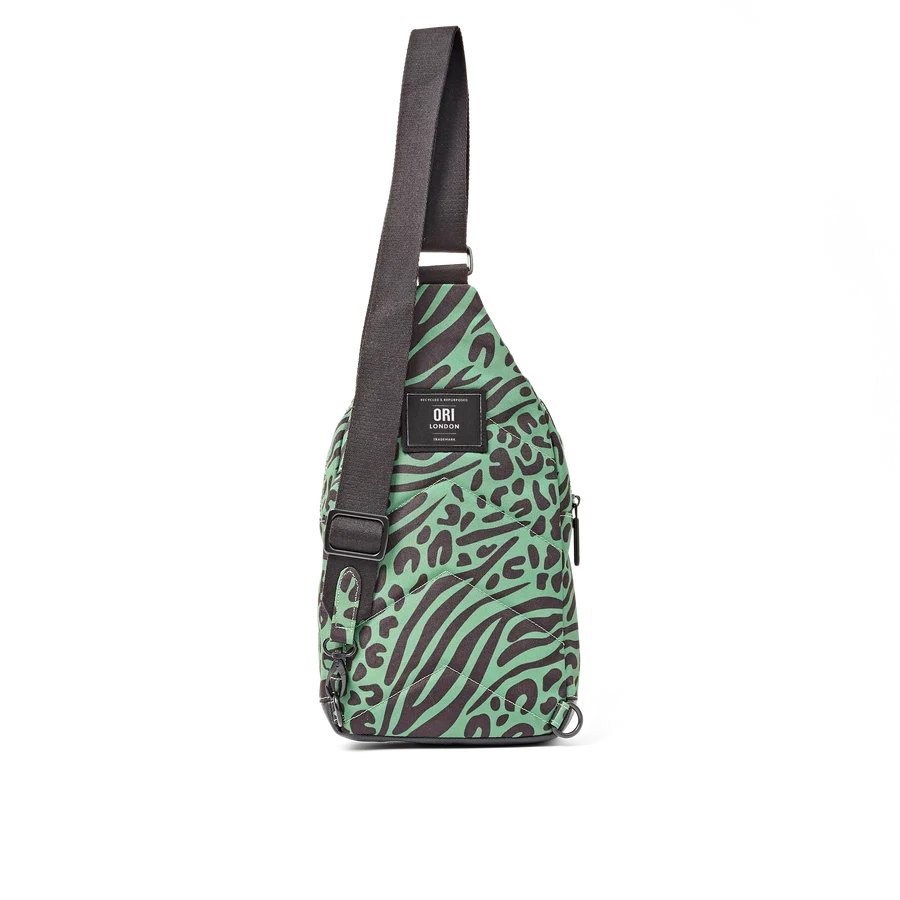 Willesden B Sling Bag Mixed Animal Artichoke