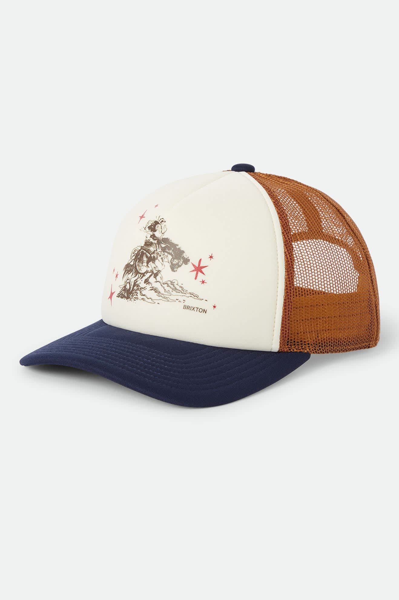 Brixton Trucker Hat Mid Century Ranch