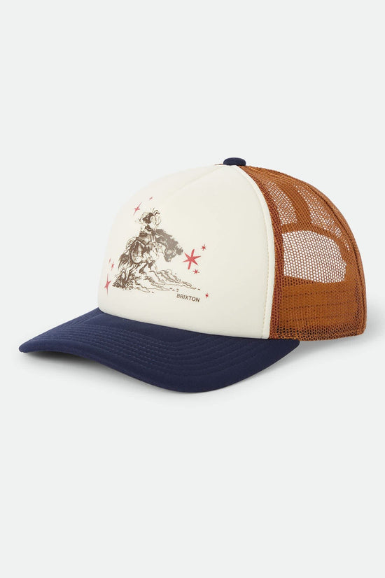 Brixton Trucker Hat Mid Century Ranch