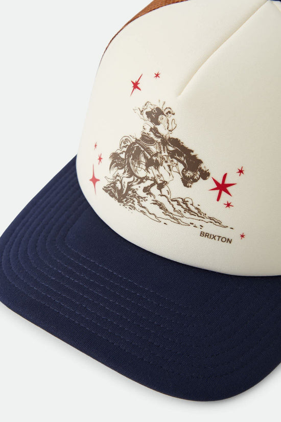 Brixton Trucker Hat Mid Century Ranch