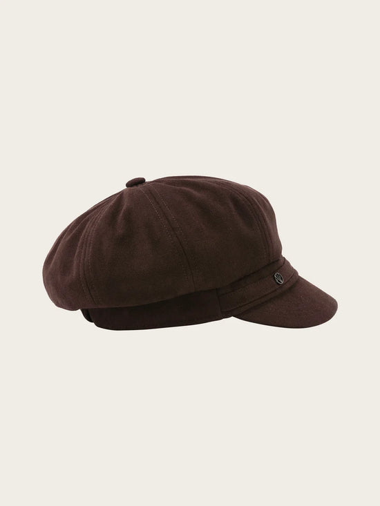 Faux Suede Cap Cocoa Powder