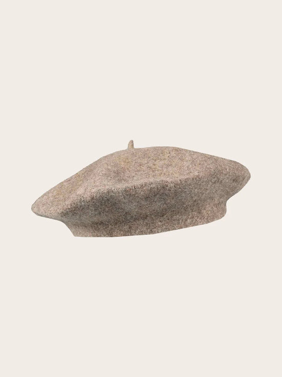 Loevenich Wool Beret Sand