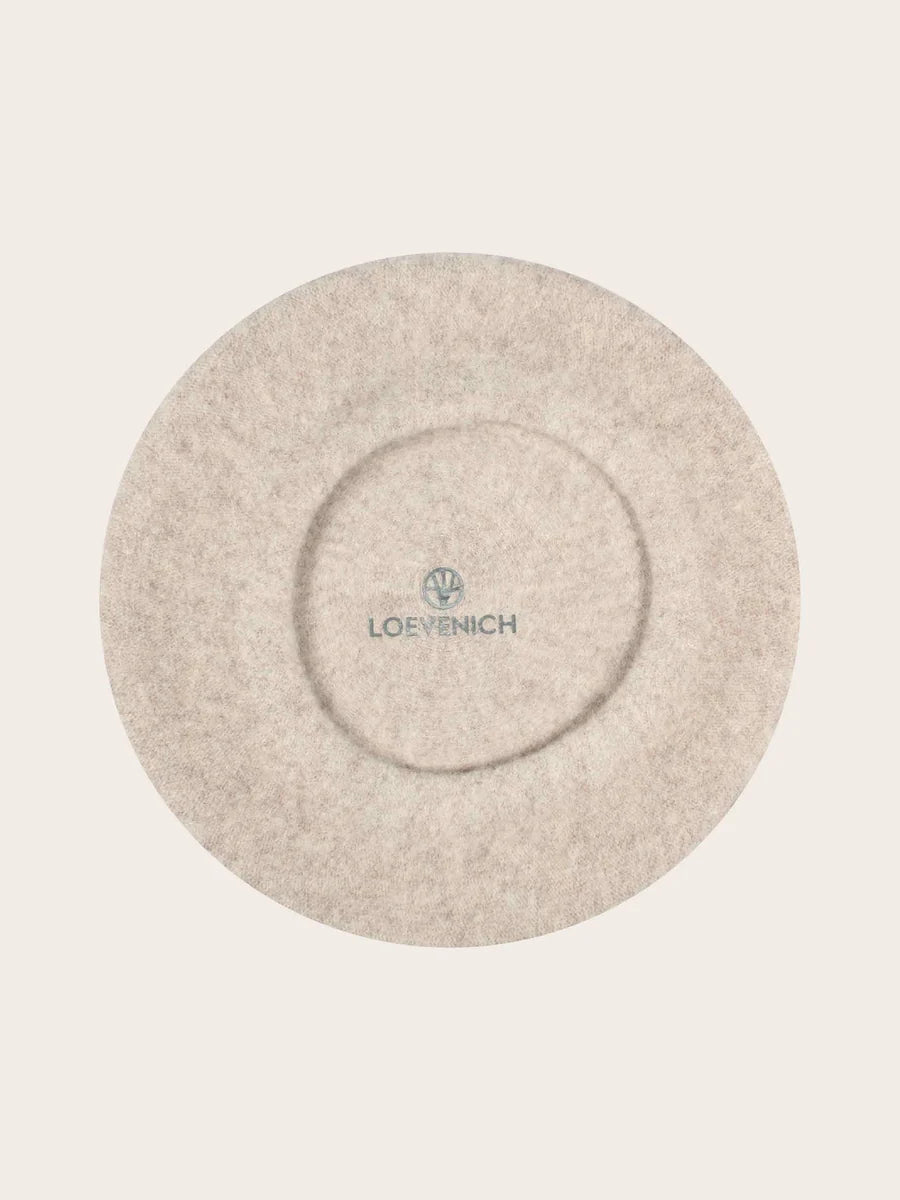 Loevenich Wool Beret Biscuit