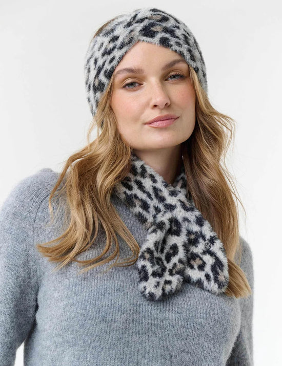 Small Loevenich Scarf in Leopard