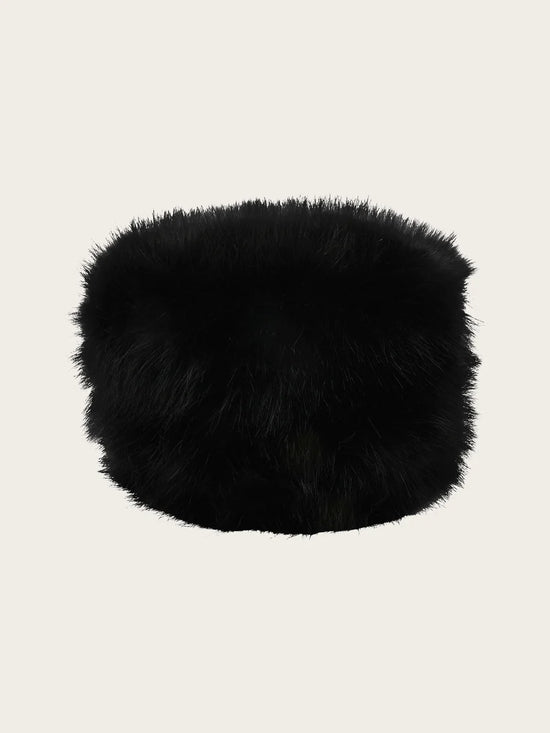 Fake Fur Pillbox Style by Loevenich