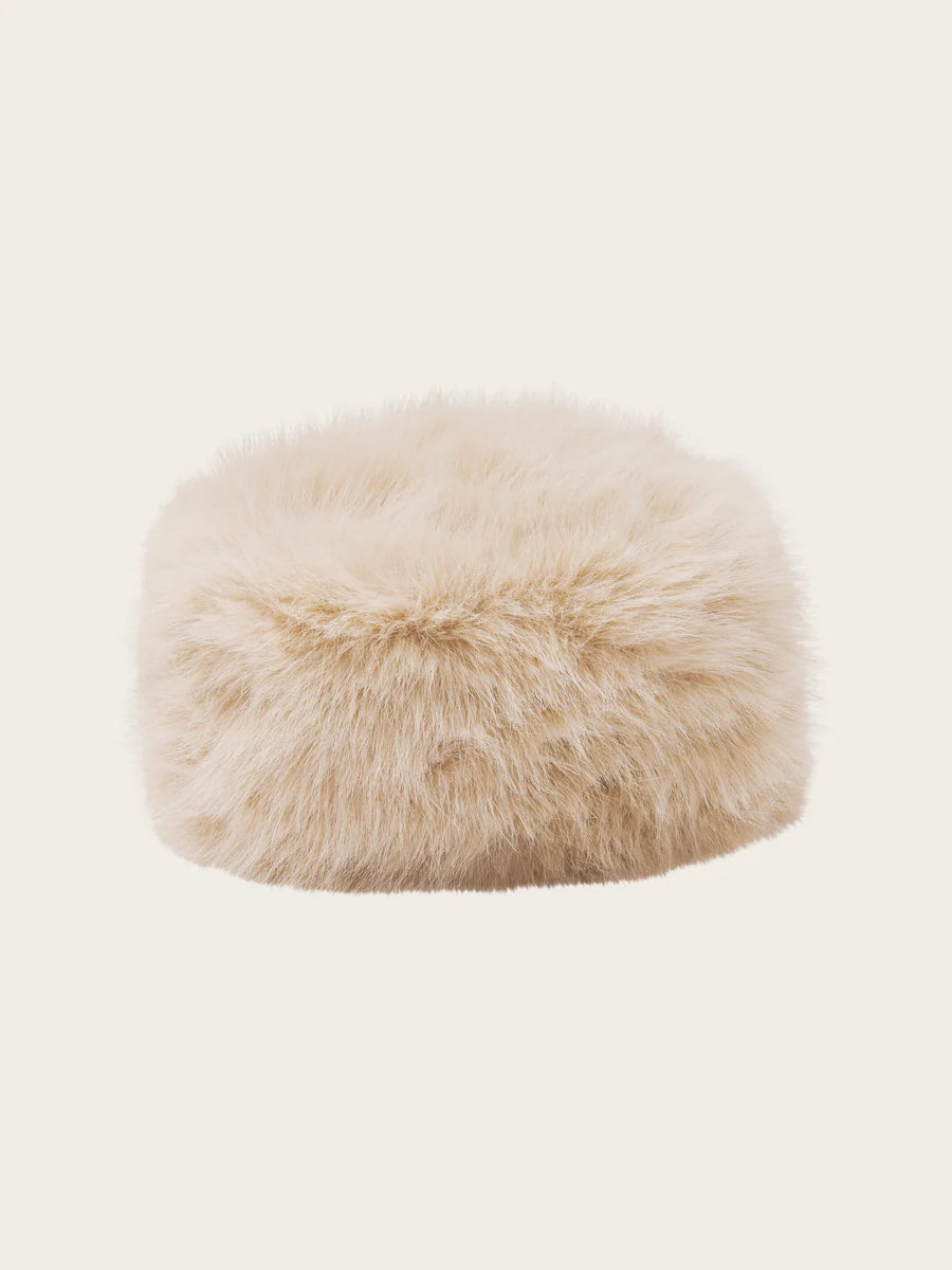Fake Fur Pillbox Style by Loevenich