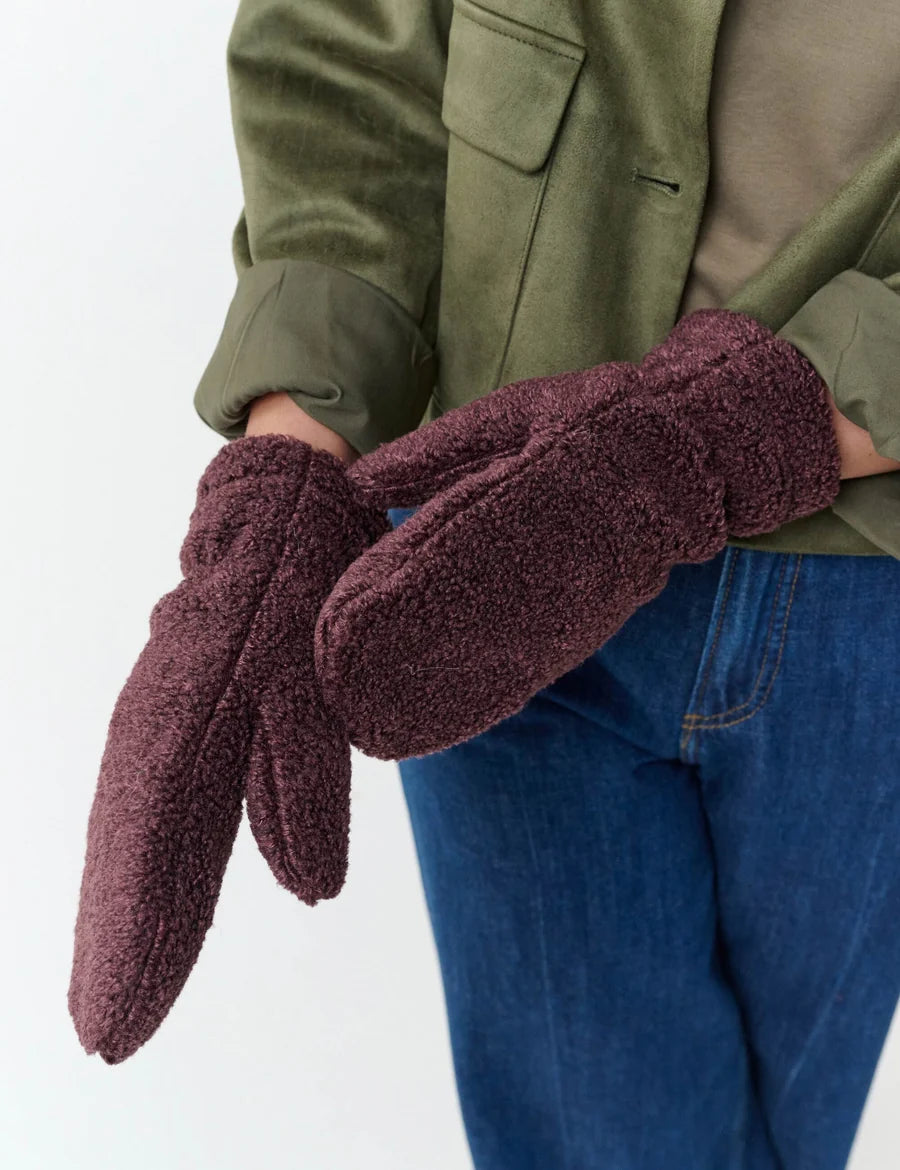 Loevenich Mittens Faux Sheepskin