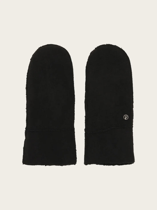 Loevenich Faux Suede Mittens with Faux Sheepskin lining