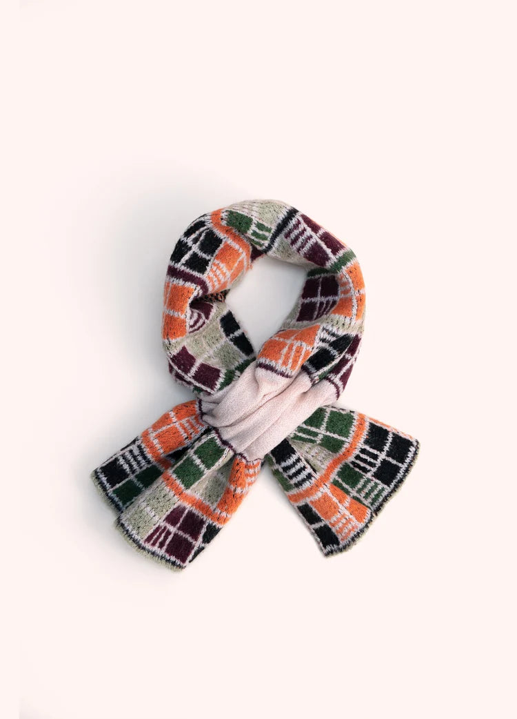 Dani Scarf in Damson Mix