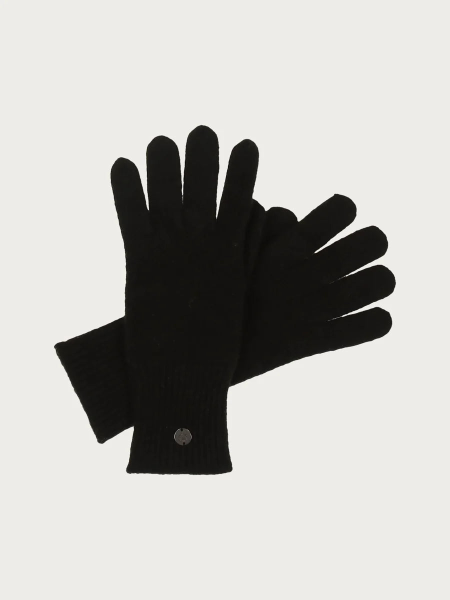Knitted Gloves in Wool Blend