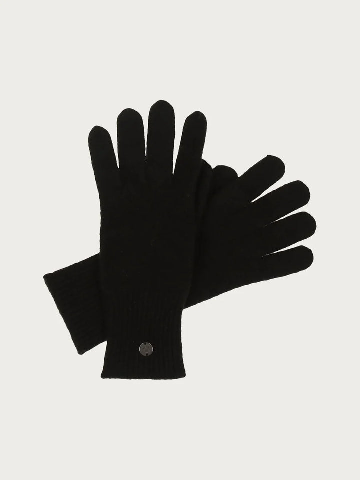Knitted Gloves in Wool Blend