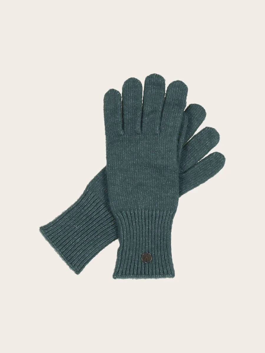 Knitted Gloves in Wool Blend
