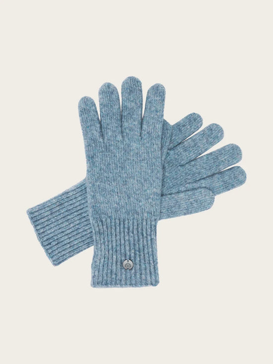 Knitted Gloves in Wool Blend
