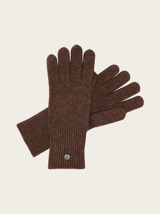 Knitted Gloves in Wool Blend