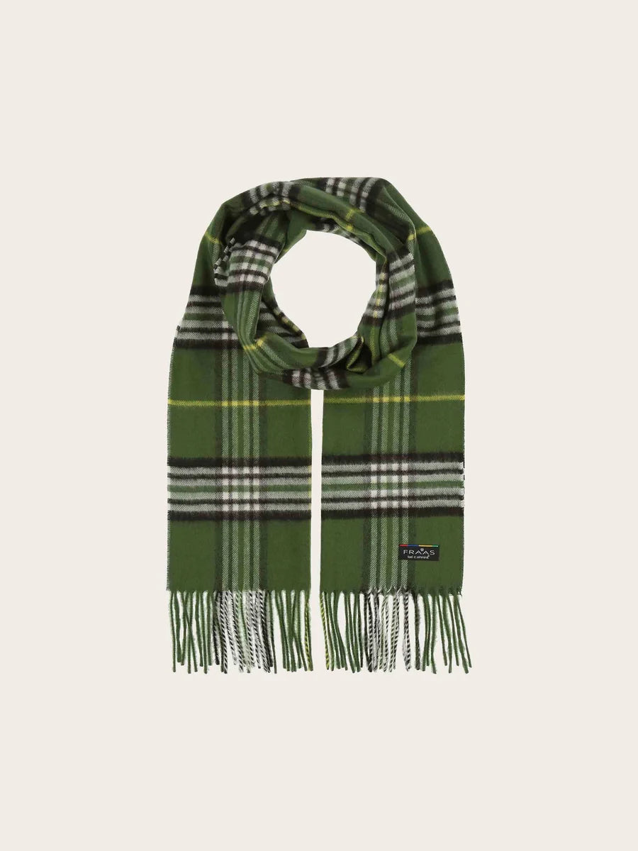 Fraas Cashmink Scarf Plaid Check