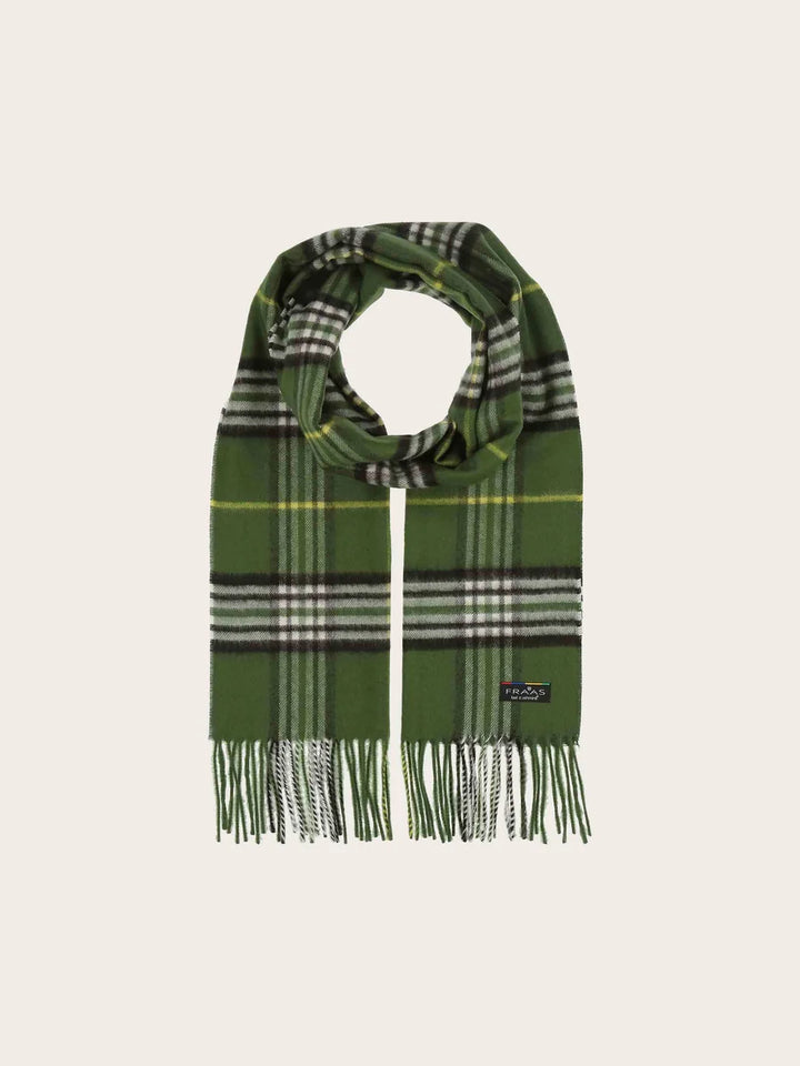 Fraas Cashmink Scarf Plaid Check