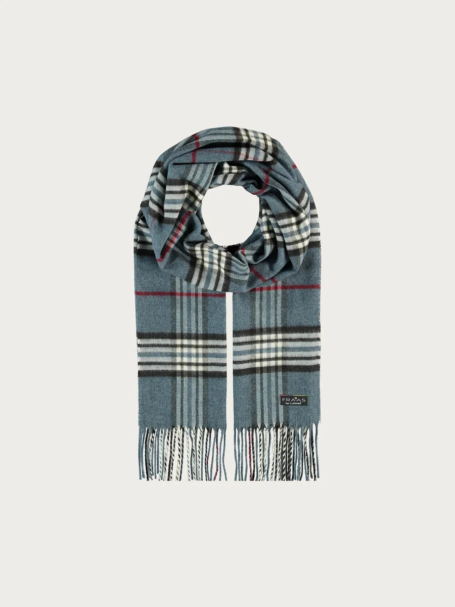 Fraas Cashmink Scarf Plaid Check