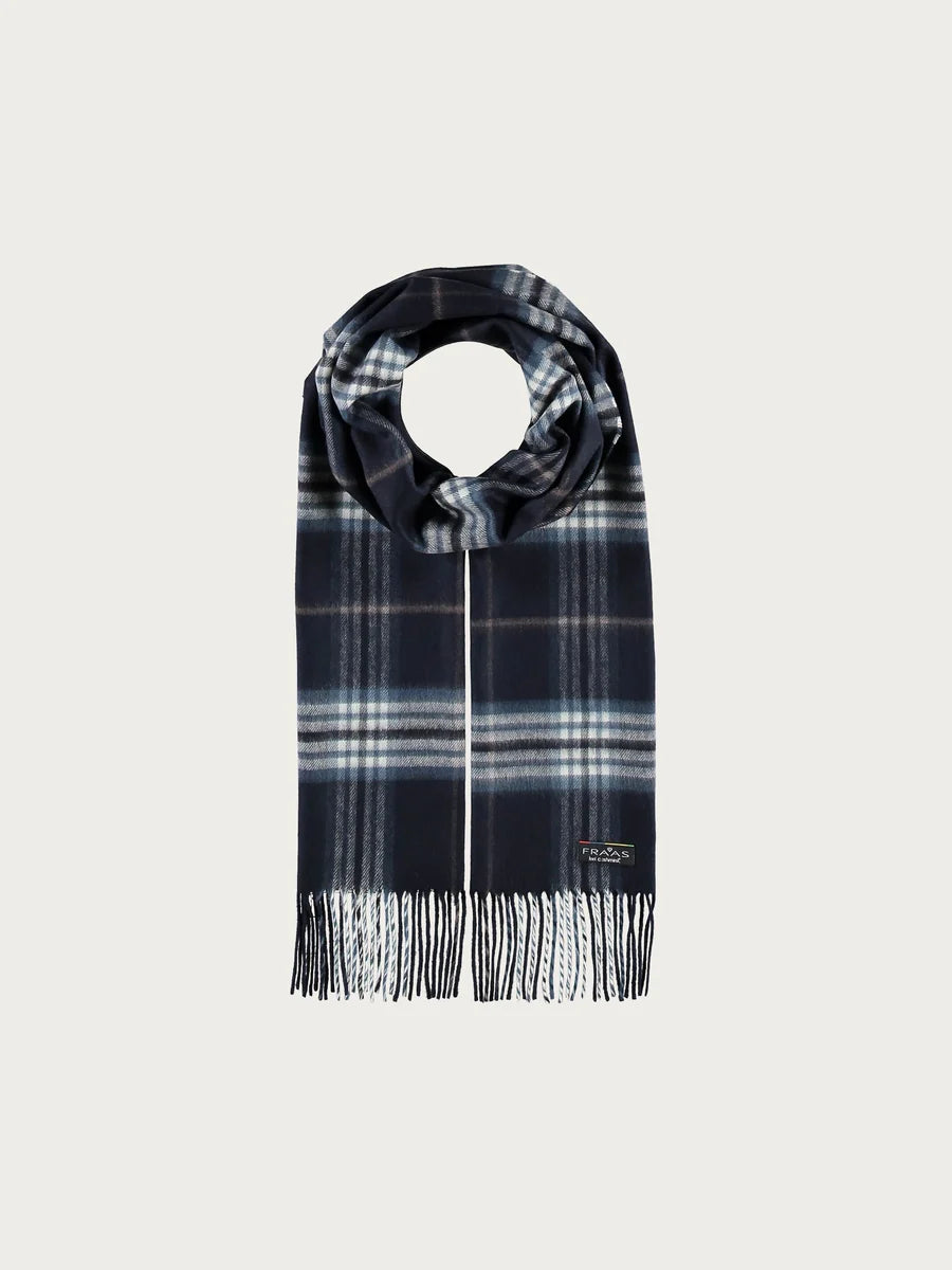Fraas Cashmink Scarf Plaid Check