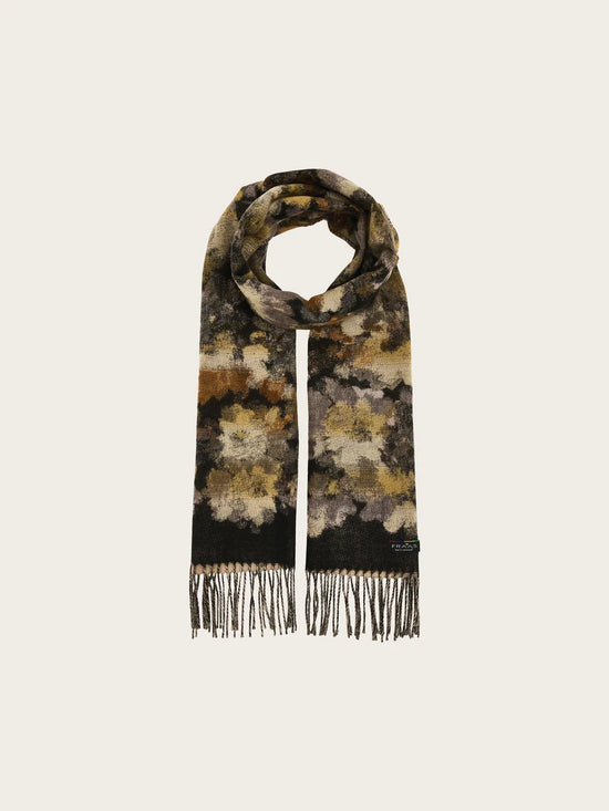 Fraas Cashmink Scarf Colourful Floral Design