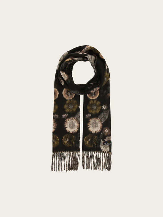 Fraas Cashmink Scarf Colourful Floral Pattern