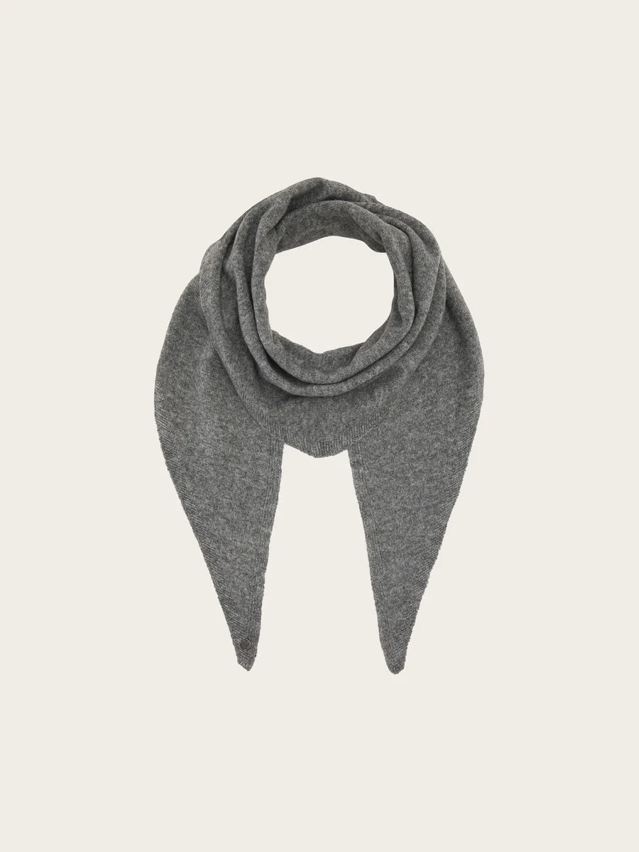 Lightly Mottled Triangular Scarf
