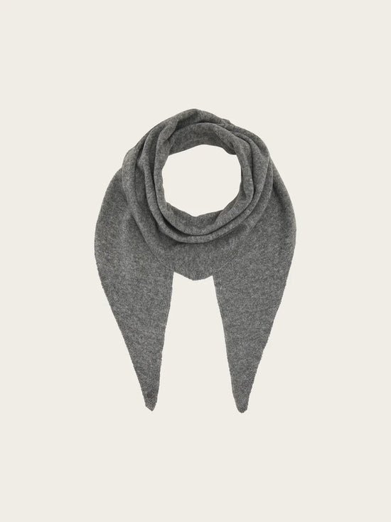 Lightly Mottled Triangular Scarf