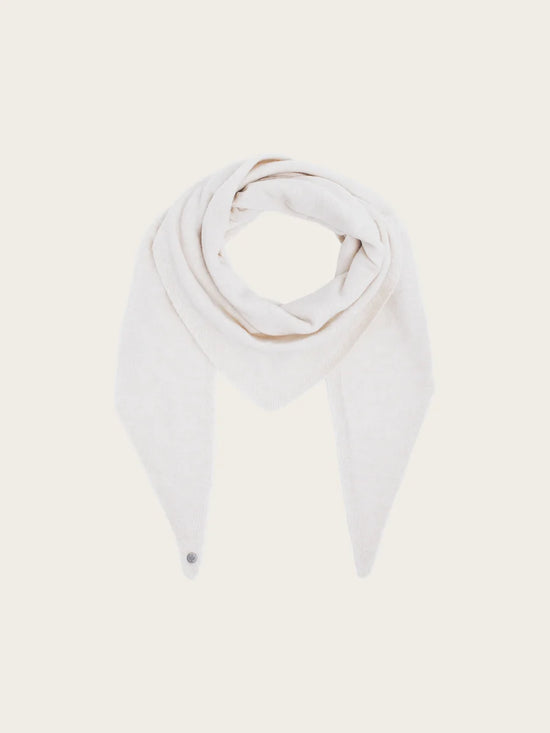 Lightly Mottled Triangular Scarf