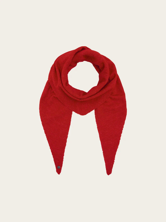 Lightly Mottled Triangular Scarf